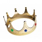 Boys Royal King Medieval Crown Costume Accessories for Halloween or Dress Up